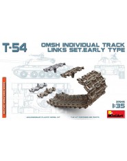 T-54 OMSH INDIVIDUAL TRACK LINKS SET. EARLY TYPE
