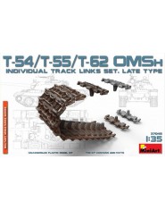 T-54,T-55,T-62 OMSh INDIVIDUAL TRACK LINKS SET. LATE TYPE