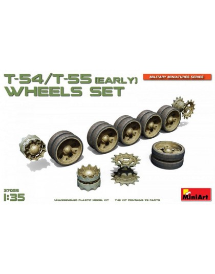 T-54, T-55 (EARLY) WHEELS SET