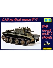 SPG mount on BT-7 chassis
