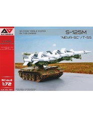 SA-3 “GOA”(S-125 M “Neva-SC”) missile system on T-55 chassis