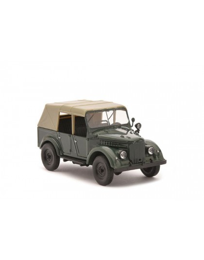 Diecast Model: GAZ-69A Soviet car (green)