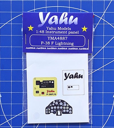 YAHU YMA4887 P-38 F Lightning 1/48 Instrument panel 