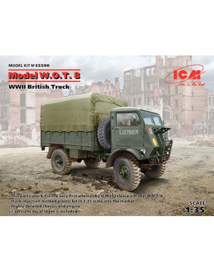 Model W.O.T. 8, WWII British Truck