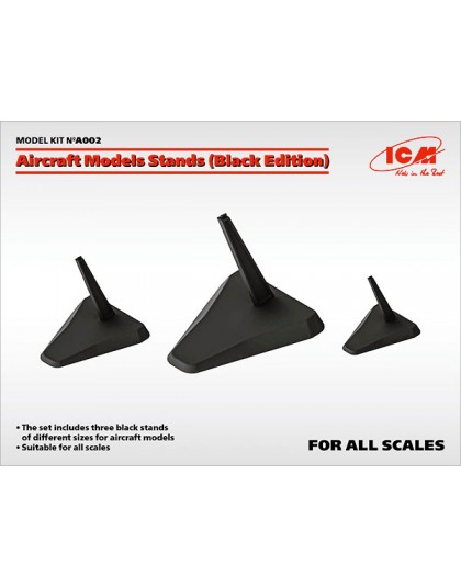 Aircraft Models Stands (Black Edition)