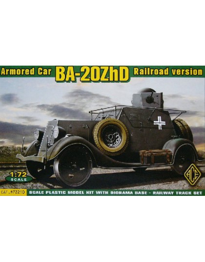 Ba-20ZhD (railroad version)