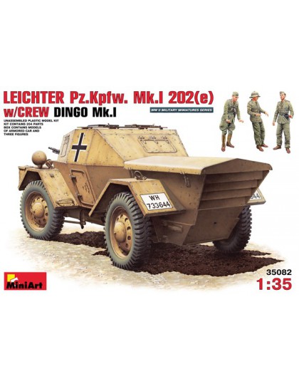 Leichter Pz.Kpfw. Mk.I 202 (e) with crew