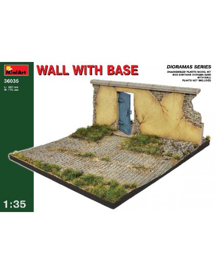 Wall with base