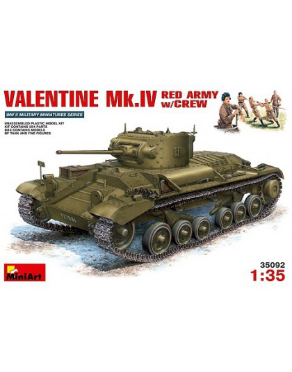 VALENTINE Mk.IV RED ARMY w/CREW