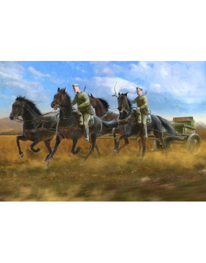 Soviet Regimental Artillery Horse Transport (1943-1945)
