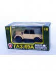 Diecast Model: GAZ-69A w/awning Soviet car (sand)