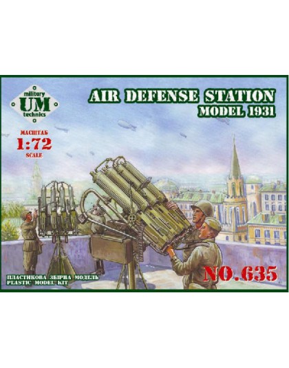 Soviet air defense station, model 1931 year