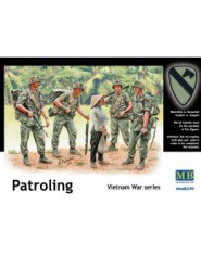 Patroling. Vietnam War