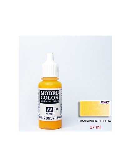 TRANSPARENT YALLOW acrilic (17 ml)