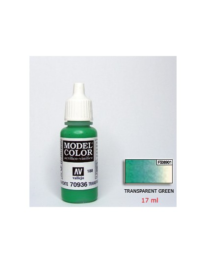 TRANSPARENT GREEN acrilic (17 ml)