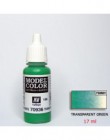 TRANSPARENT GREEN acrilic (17 ml)