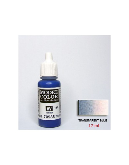 TRANSPARENT BLUE acrilic (17 ml)