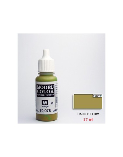 DARK YELLOW acrilic (17 ml)