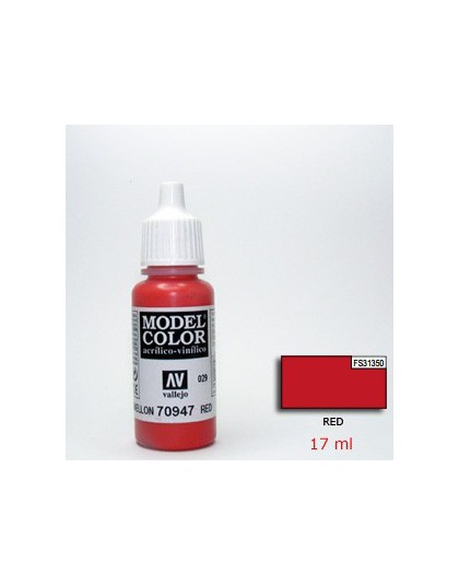 RED acrilic (17 ml)