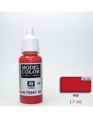 RED acrilic (17 ml)