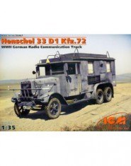 Henschel 33 D1 Kfz.72, WWII German Radio Communication Truck