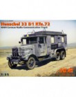 Henschel 33 D1 Kfz.72, WWII German Radio Communication Truck