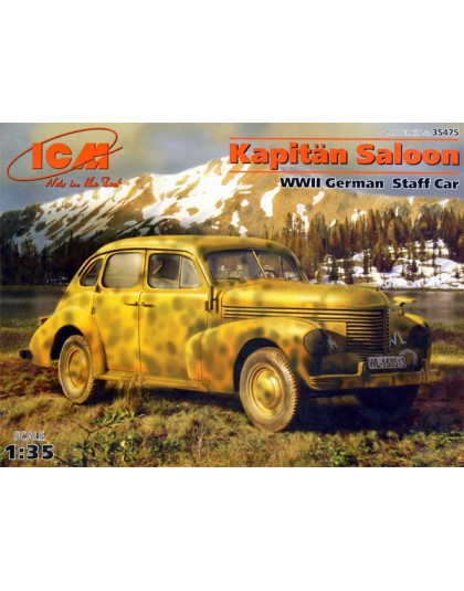 Kapitan Saloon WWII German Staff Car