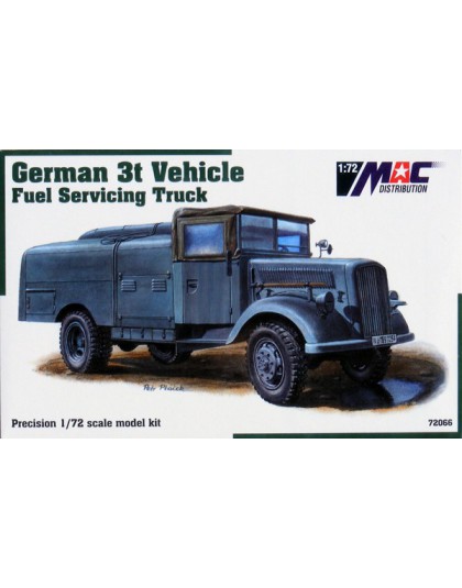 German 3t Vehicle Fuel Servicing Truck