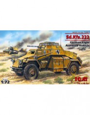 Sd.Kfz.222 WWII German light armored vehicle
