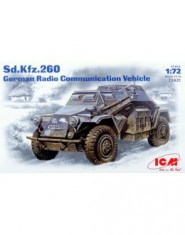 Sd.Kfz.260 WWII German radio communication vehicle