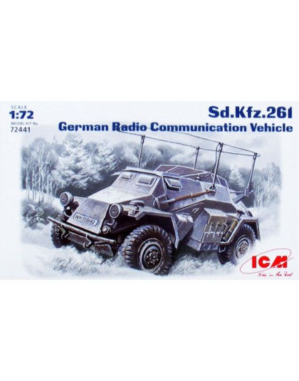 Sd.Kfz.261 WWII German radio communication vehicle