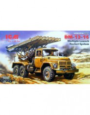 Zil-131 BM-13-16 Soviet Army rocket volley system