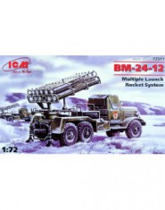 BM-24-12 Soviet Army rocket volley system