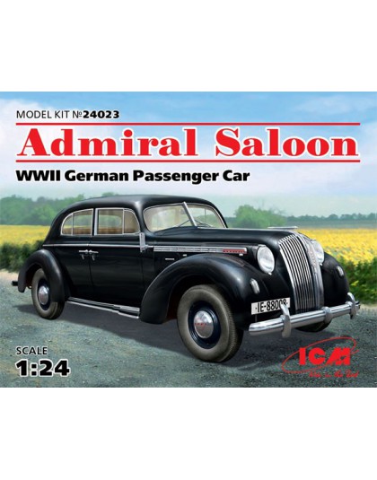 Admiral Saloon, WWII German Passenger Car