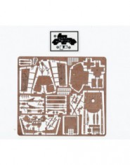 Photoetched set Su-27 interior, for Academy kit