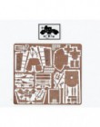 Photoetched set Su-27 interior, for Academy kit