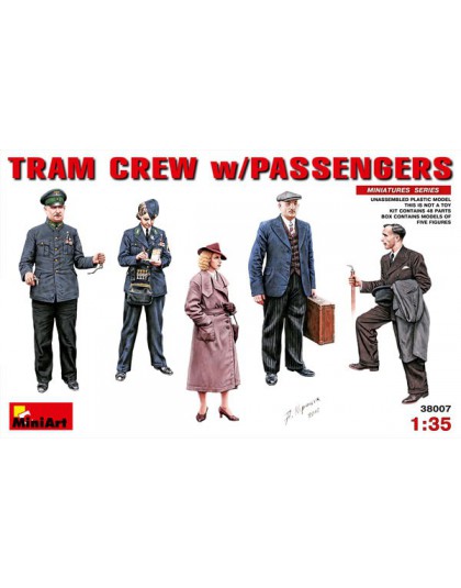 TRAM CREW w/PASSENGERS