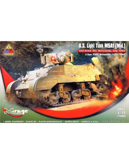 U.S. Light Tank M5A1 (Mid.)