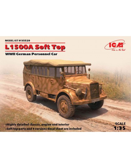 L1500A Soft Top, WWII German Personnel Car