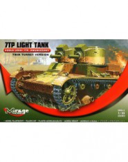 7TP LIGHT TANK twin turret version