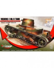 VICKERS E Mk.B tank single turret