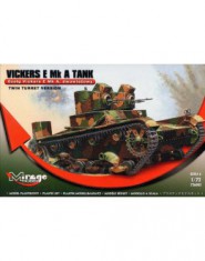 VICKERS E mk A Twin Turret