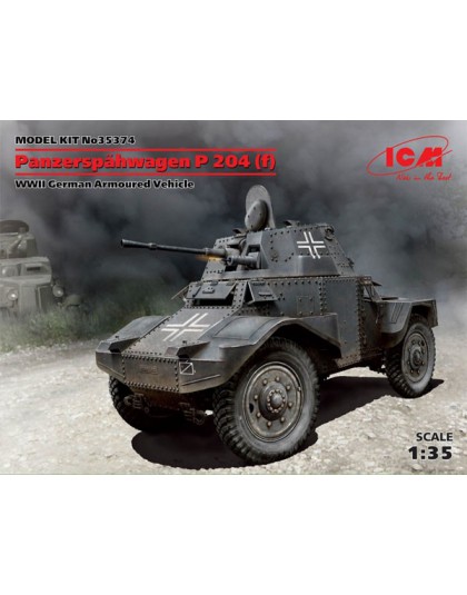 Panzerspahwagen P 204 (f), WWII German Armoured Vehicle