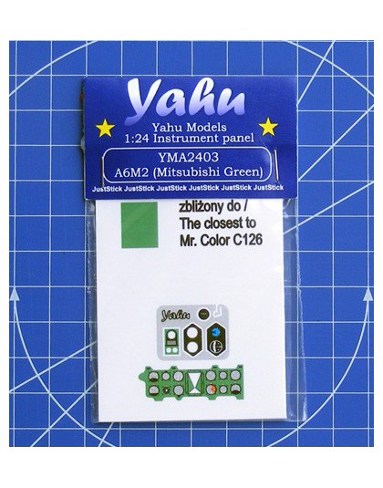 Instrument Panel A6M2 (Mitsubishi Green)