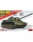 SU-85 Soviet self-propelled gun. Interior kit