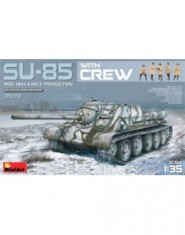 SU-85 SOVIET SPG Mod. 1943 w/CREW (Early Production)