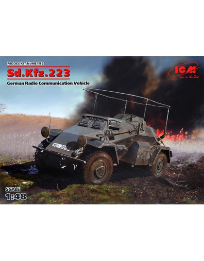 German armored car Sd.Kfz.223, WWII