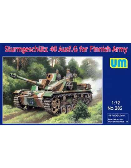 Sturmgeschutz 40 Ausf.G for Finnish Army