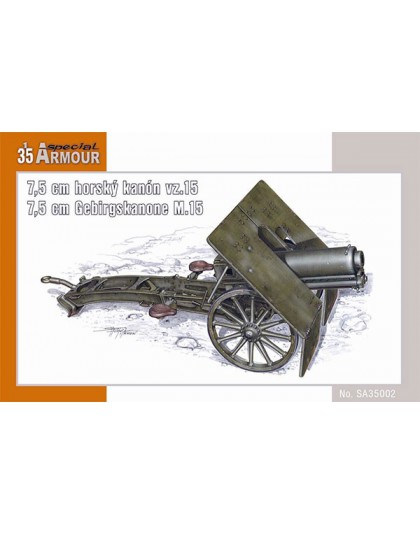 7,5 cm horský kanon vz.15 / 7,5 cm Gebirgskanone M.15