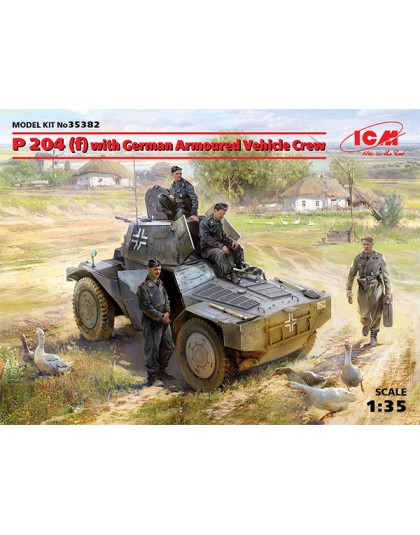 P 204 (f) with German Armoured Vehicle Crew